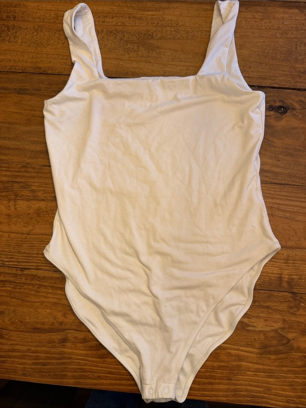 Old Navy White Kids Tank One-Piece Bodysuit